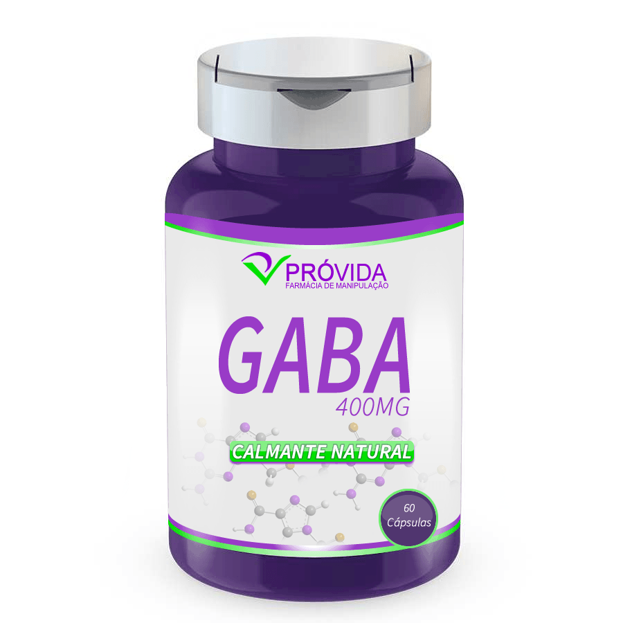 GABA 400mg, 60 Cápsulas