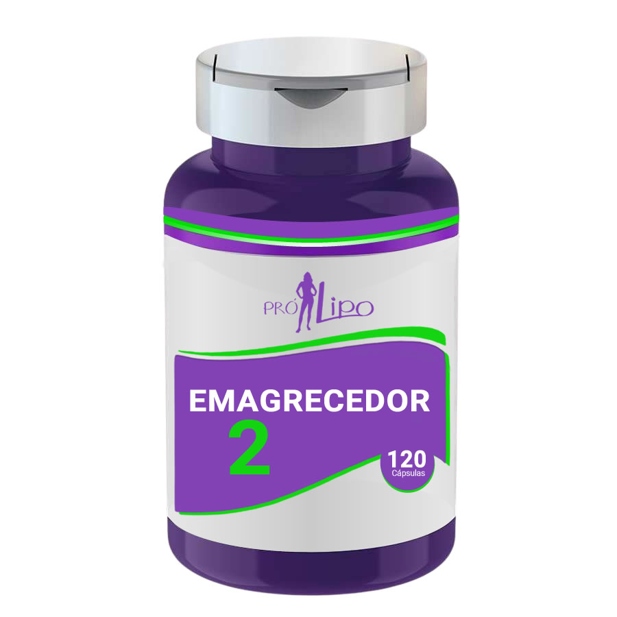 Emagrecedor 2 (Fórmula Antiga) - 120 Cápsulas