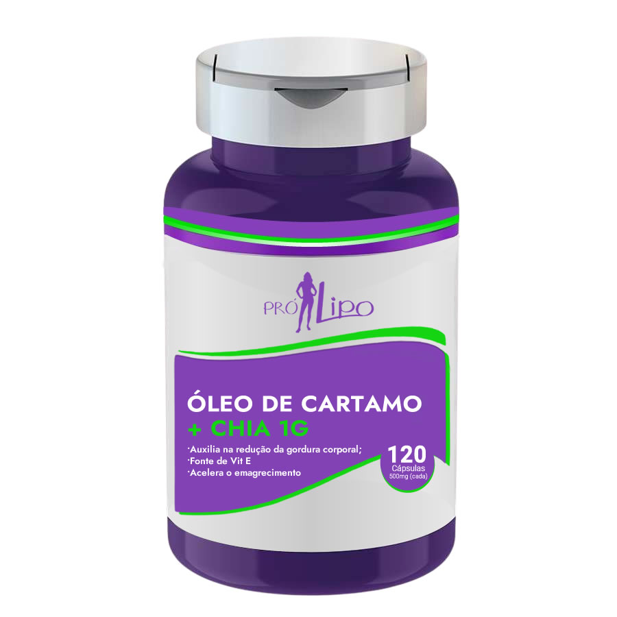 OLEO DE CARTAMO + CHIA 1G