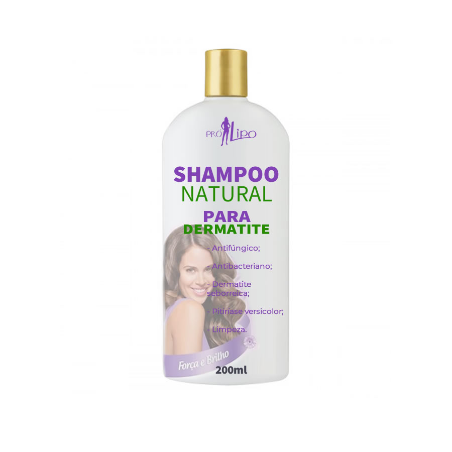 SHAMPOO PARA DERMATITE NATURAL 200 ML 