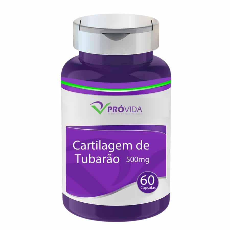 Cartilagem de tubarão 500 MG