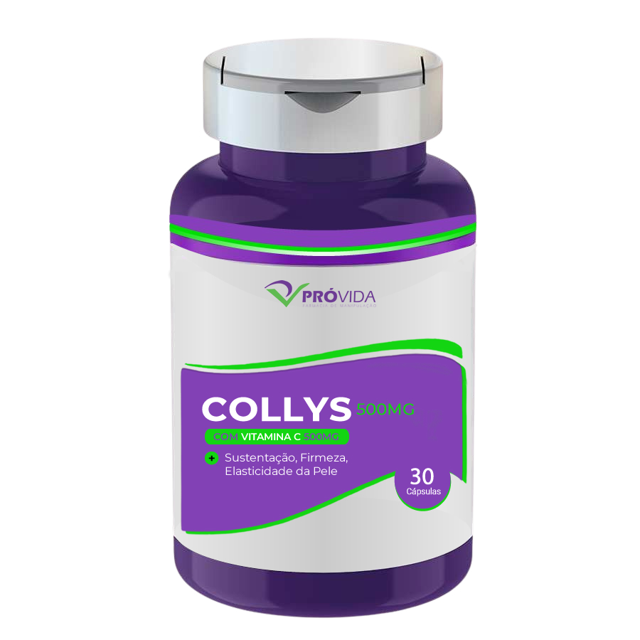 COLLYS 500MG + VITAMINA C 500MG - 30 Cápsulas