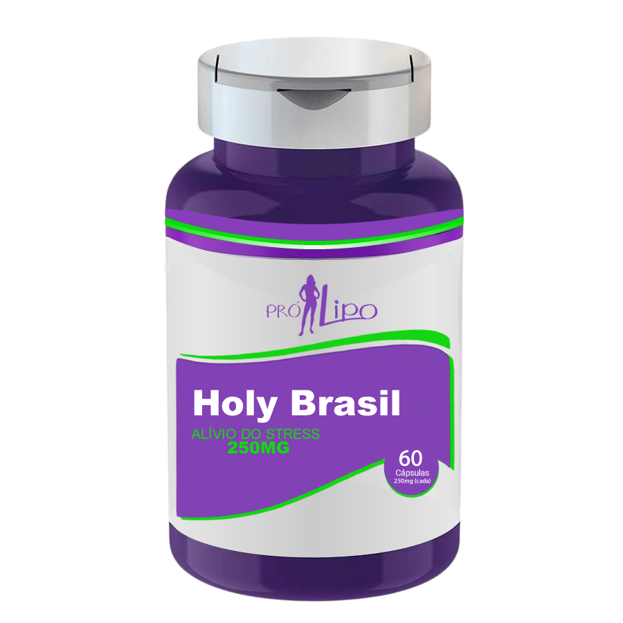 HOLY BASIL 250 MG ( ALÍVIO DO STRESS) 60 CÁPSULAS