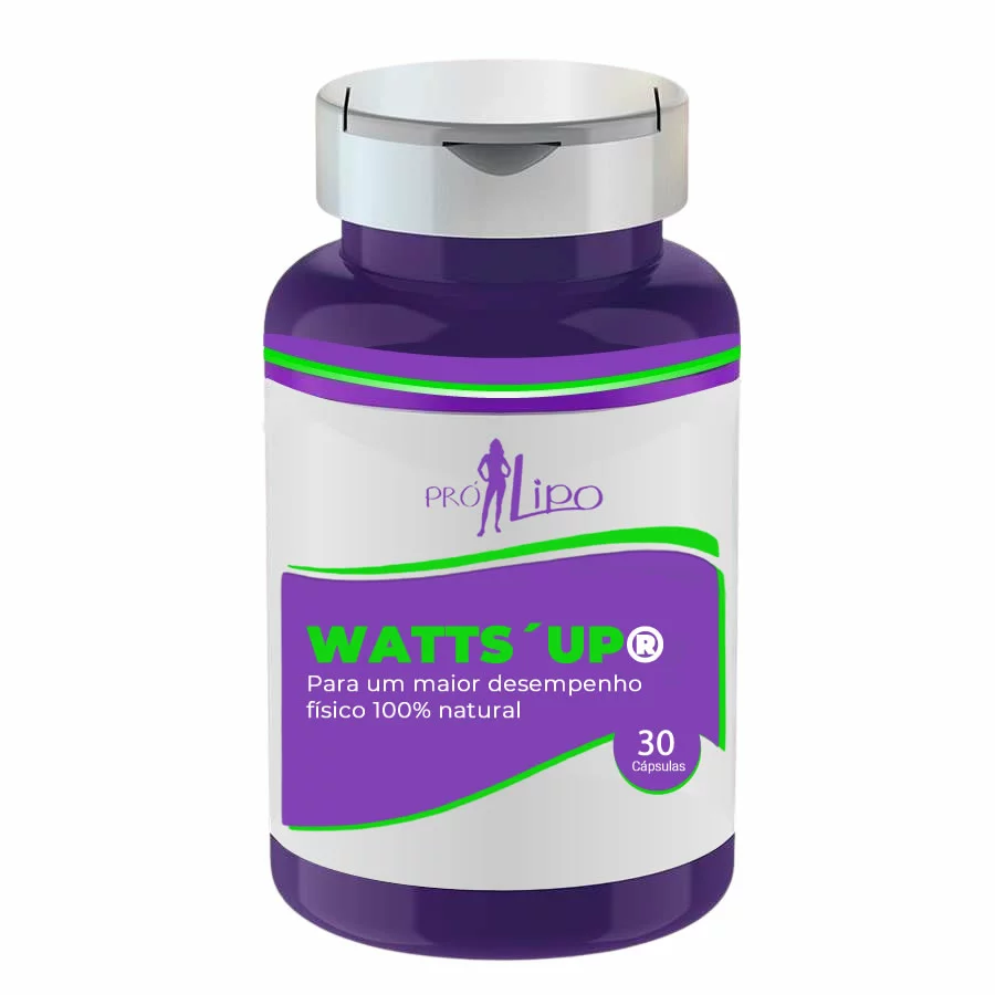 WATTS´UP® 500MG - 30 Cápsulas - Pró Vida Farma