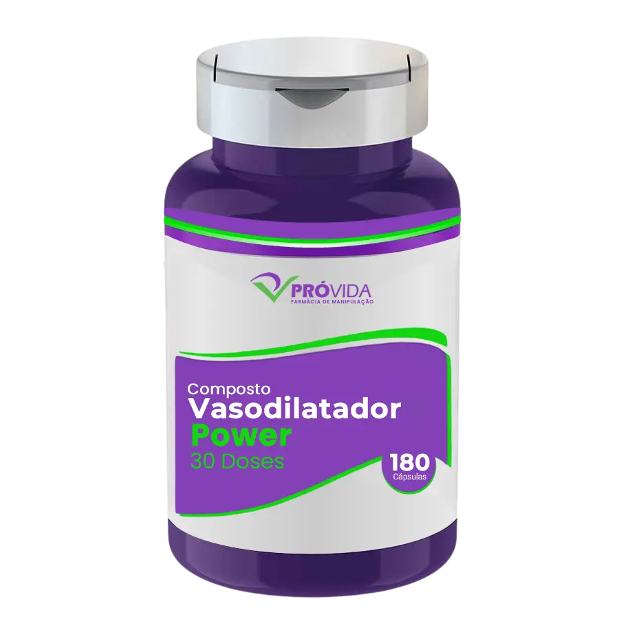 COMPOSTO VASODILATADOR POWER - 180 CÁPSULAS