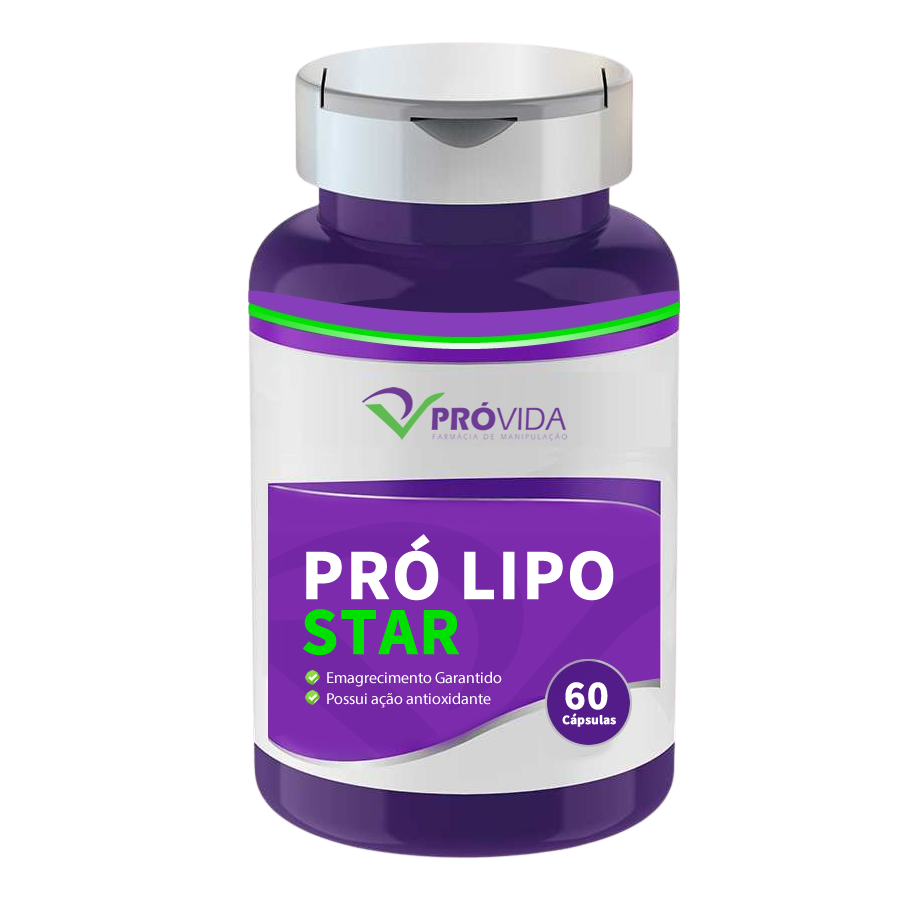 Pró Lipo Star - 120 Cápsulas - 60 Cápsulas